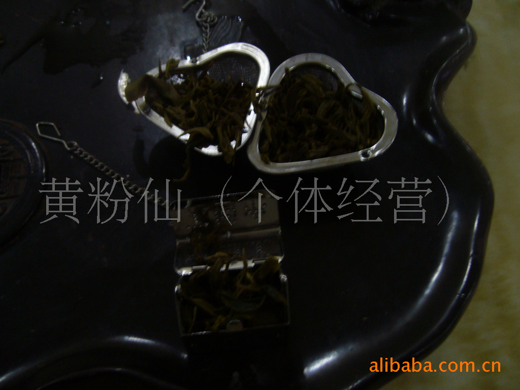 实用方便的心形网仔茶包，茶叶包，茶叶夹