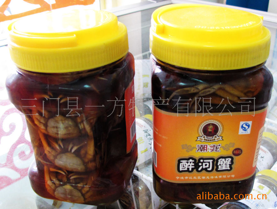精选醉河蟹--浙江宁波名优农副特产水产制品，海鲜干货，水特产