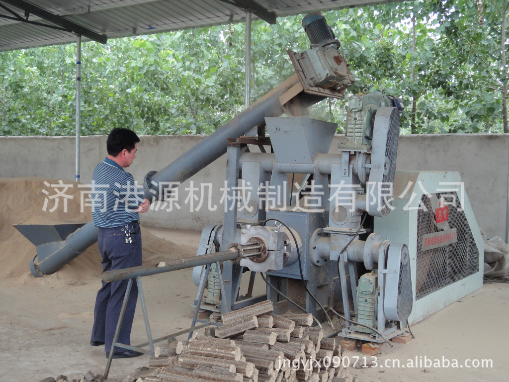 新型节能港源专利秸秆颗粒机