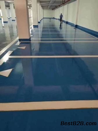 惠州水口附近停车场地坪环氧地坪施工