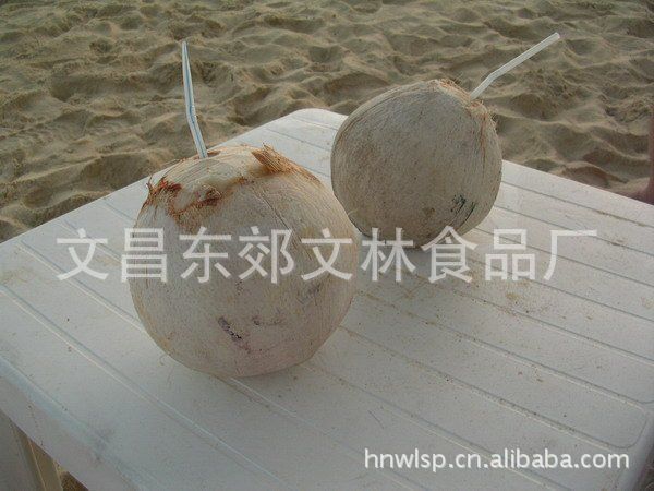 海南水果 毛椰子 促销供应1000个送50个） 海南椰子（白色状）