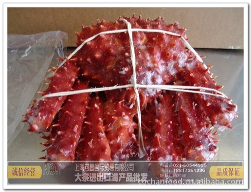 帝王蟹 智利帝王蟹，皇帝蟹 智利帝王蟹批发 智利水产 整帝王蟹