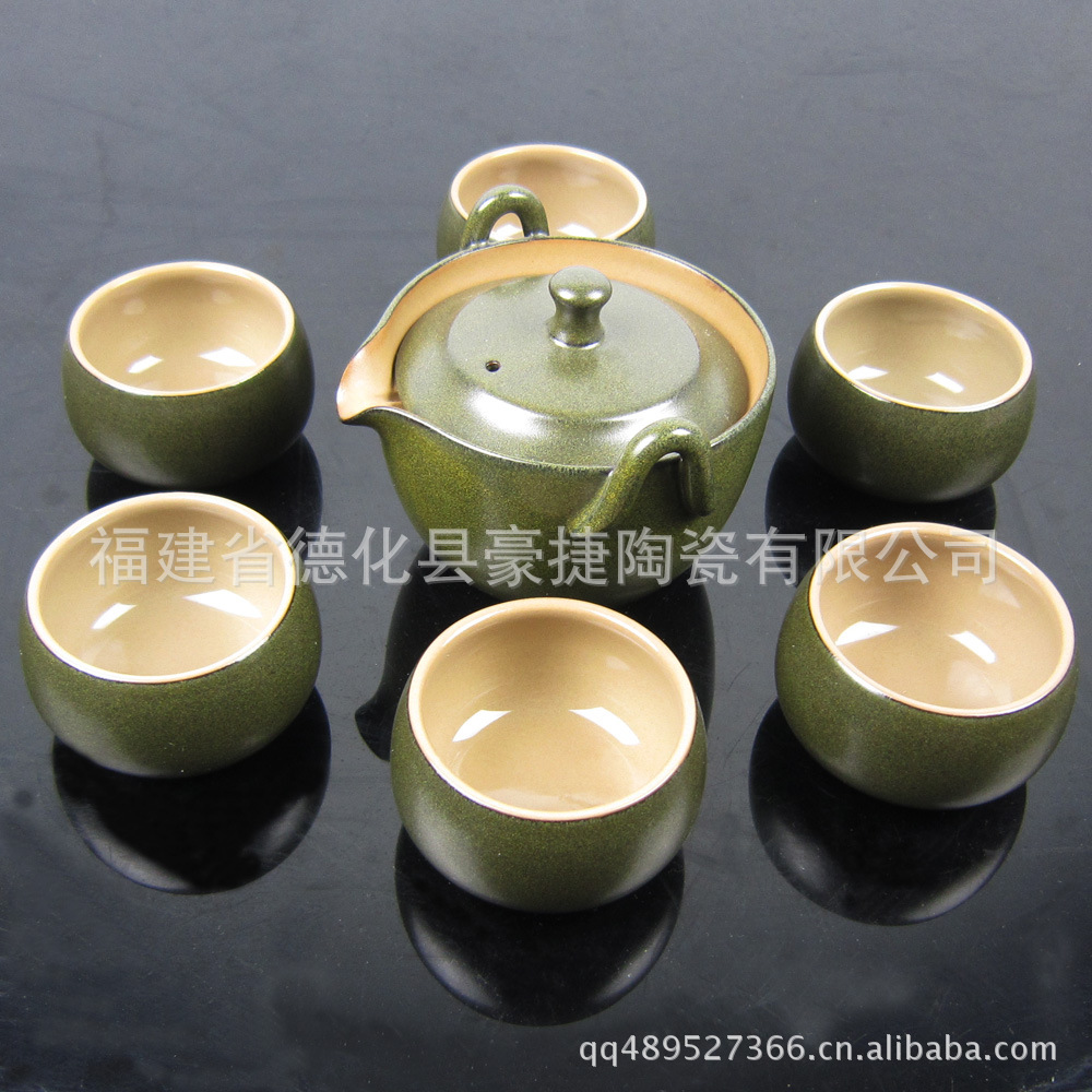 台湾茶具批发/台湾陆宝风格/普洱茶壶组/高档商务茶具礼品/可定制