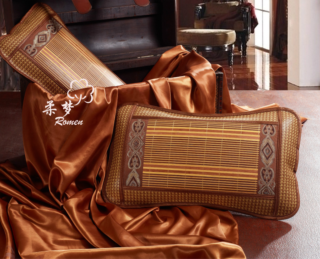 柔梦 2012新款 特价  内含茶叶梗  提花如意枕