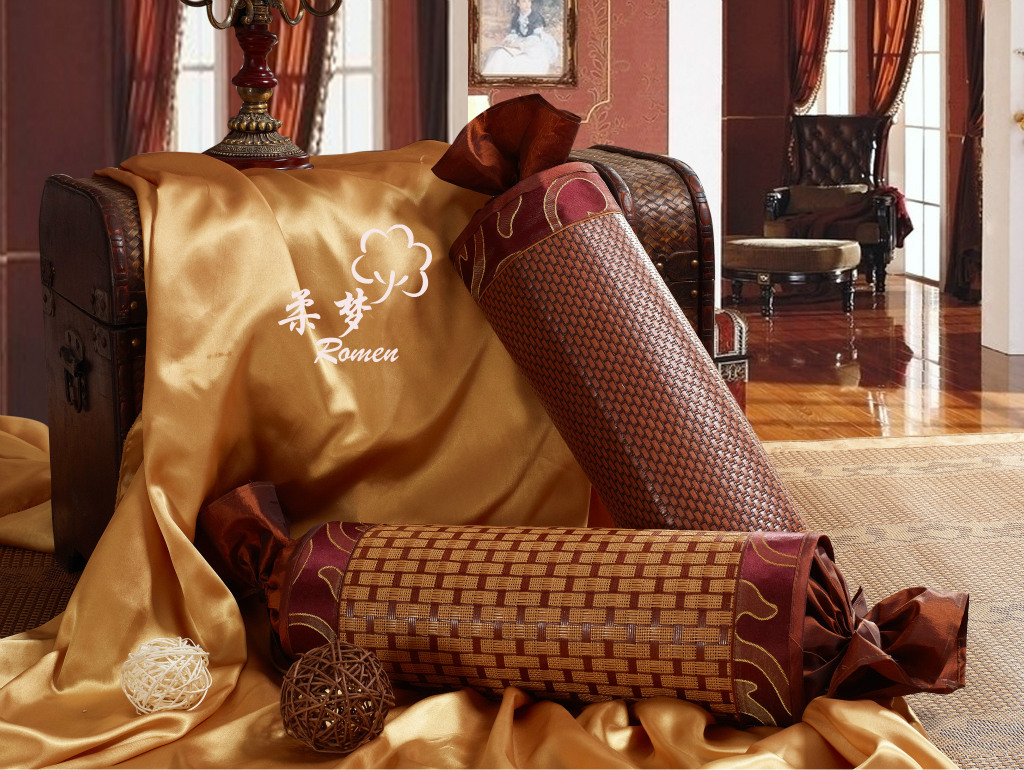 柔梦 2012新款 特价  糖果枕全部茶叶梗 糖果枕