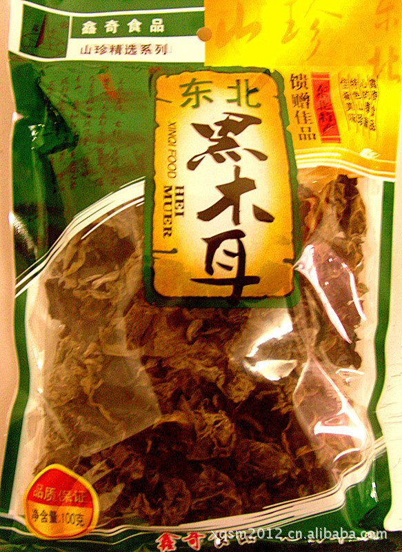 东北黑木耳 优质袋装100克 正规企业生产请认准鑫奇商标