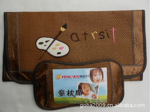 童席 童枕 2件套 竹席 凉席 儿童席枕 婴儿席枕 宝宝凉席 御藤席