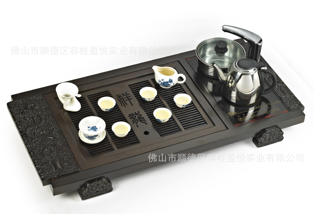 唐丰茗茶具、金灶能茶炉、盈悦厂家批发茶具、黑檀茶盘、祥龙茶盘