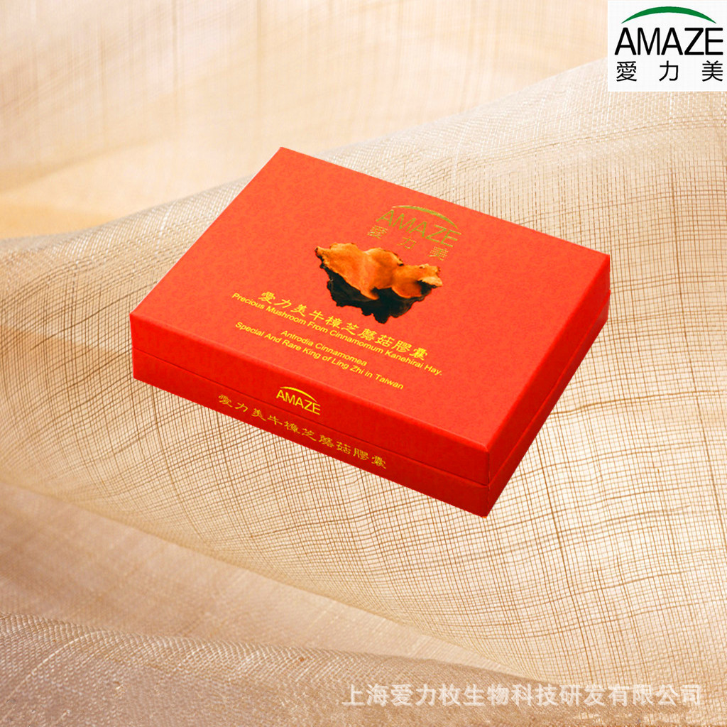 爱力美牛樟芝蘑菇胶囊 台湾牛樟芝 灵芝 解酒 降三高