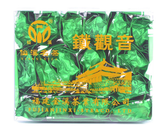 【聚茗缘】乌龙茶铁观音茶茶叶真空小泡盒装清香型125克