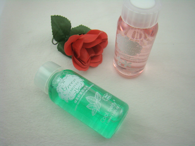 化妆品批发  俏美人绿茶/樱花舒爽卸妆水  1107   一件代发