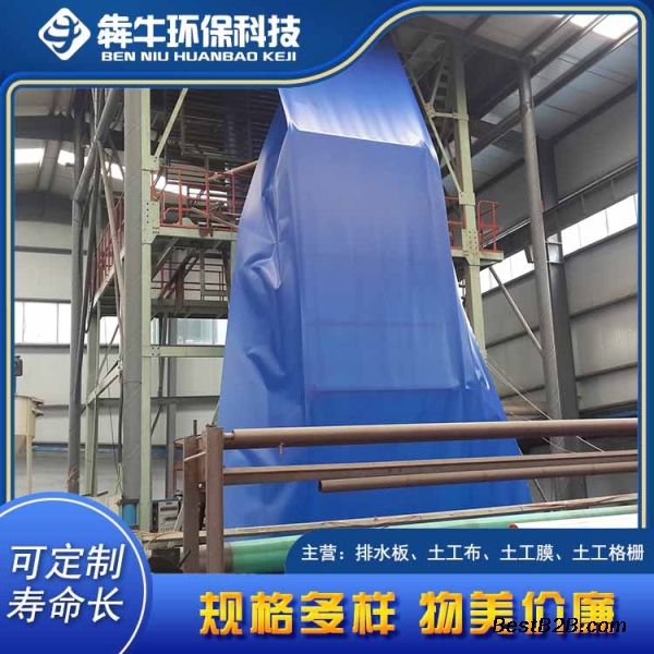 广东HDPE土工膜 水库堤坝水产养殖泳池防渗土工膜