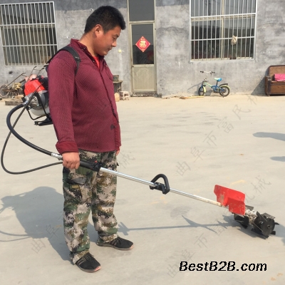 汽油背负式割草机 多功能农用除草松土微耕机